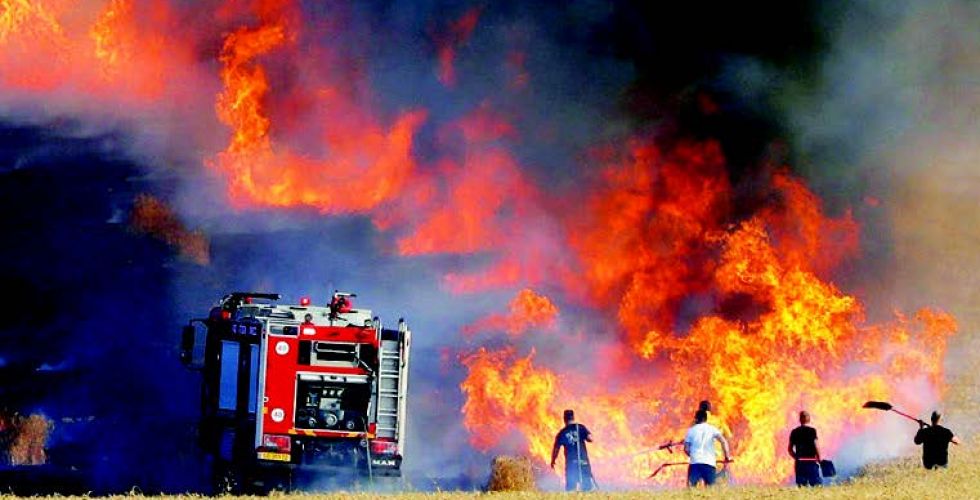 Fire: terrorism targeting the economy of Iraq