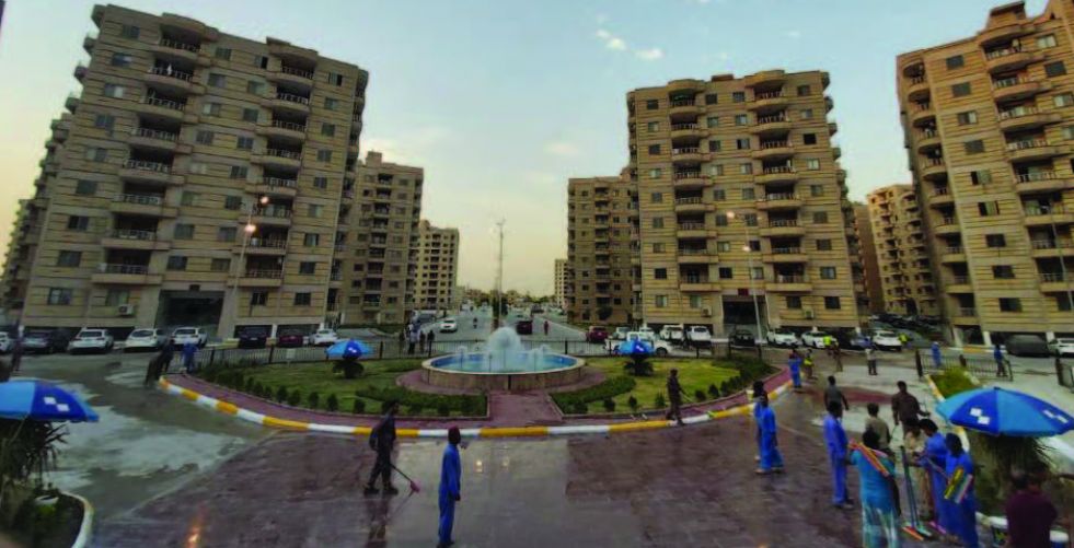 The opening of a residential project in Baghdad
