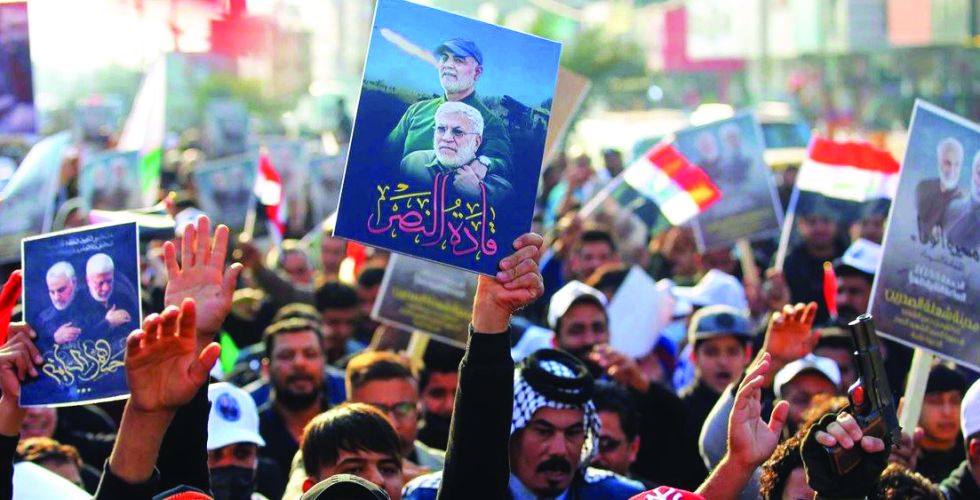 Iraqis commemorate the second anniversary of the martyrdom of the victory leaders