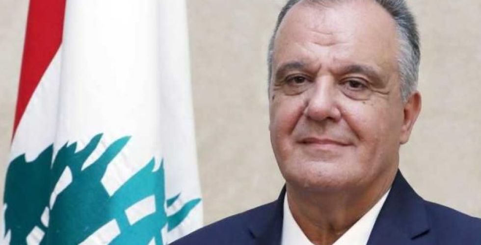 وزير الصناعة اللبناني في بغداد