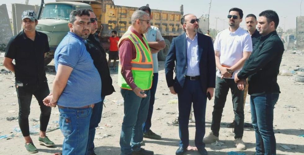 أمين بغداد يوجه بمضاعفة جهود  النظافة بعموم مناطق العاصمة