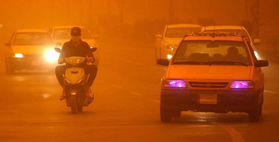 Al-Anwaa: The dust storm begins today, its speed is 40 km