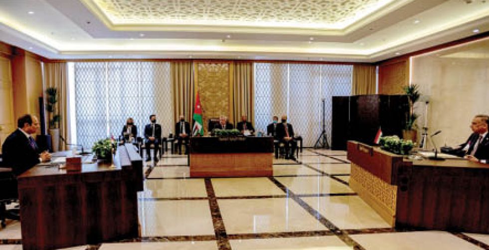 Joint Statement of the Tripartite Summit Amman 08/25/2020 Alsabaah-42627