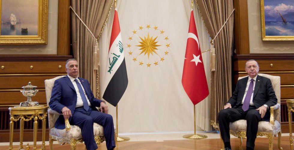 Al-Kazemi discusses with Erdogan strengthening economic cooperation between Baghdad and Ankara