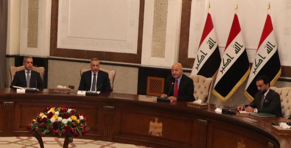 Baghdad presidential meeting discuss preparations for the elections