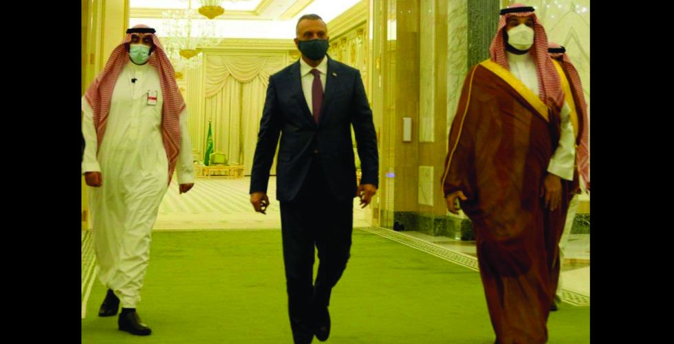 Mustafa Al-Kazemi and the Saudi Crown Prince affirm the importance of the role of Iraq in the region 