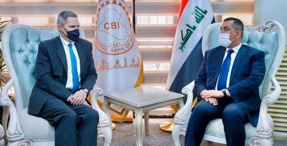 The Governor of the Central Bank and the US ambassador discuss strengthening monetary cooperation 