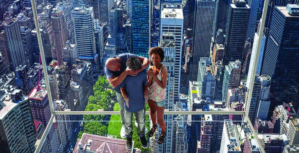 مصعد زجاجي شفاف يوصل زوار نيويورك لارتفاع 1210 أقدام